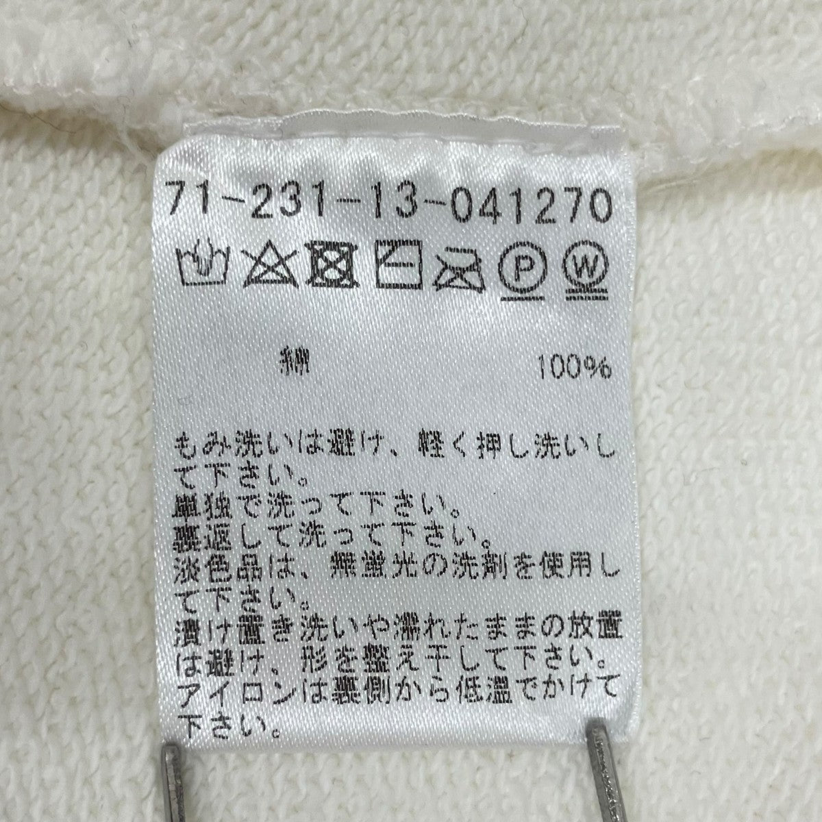 Double Sleeve Crew Sweatレイヤードスウェット71-231-13-041270