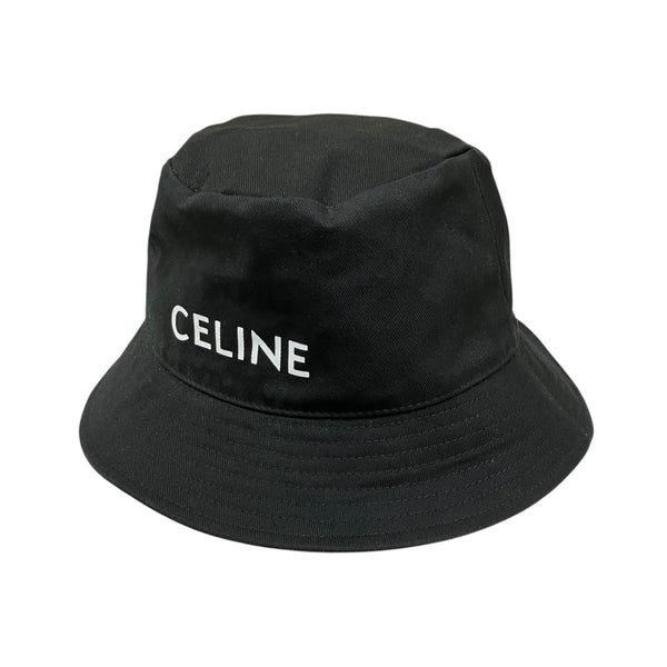 CELINE ブラック バケットハット L CELINE(セリーヌ) バケットハット2AU5B968P 2AU5B968P ブラック サイズ