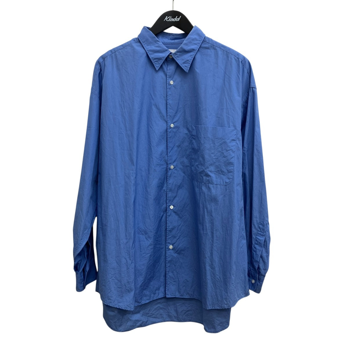 Broad Oversized L S Regular Collar Shirt長袖シャツGM214-50013