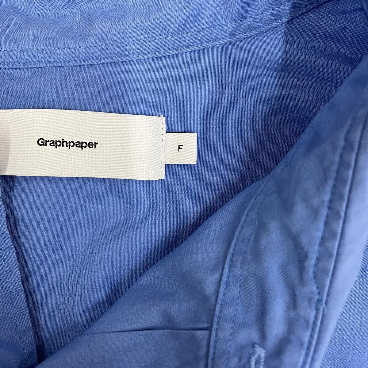 Broad Oversized L S Regular Collar Shirt長袖シャツGM214-50013