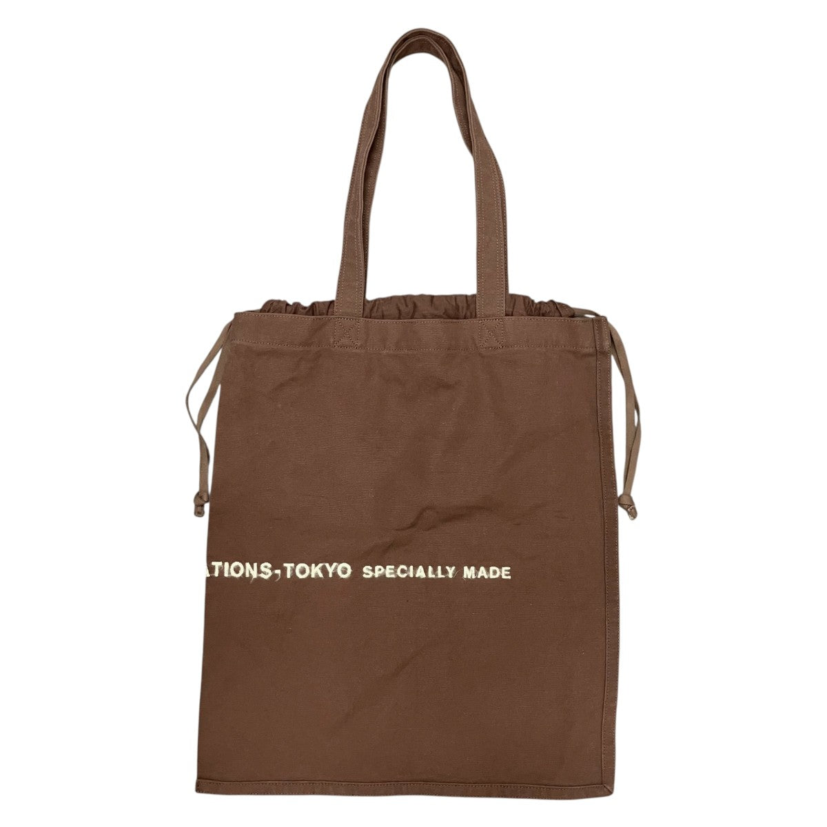 brushed logo bagトートバッグ1626611945