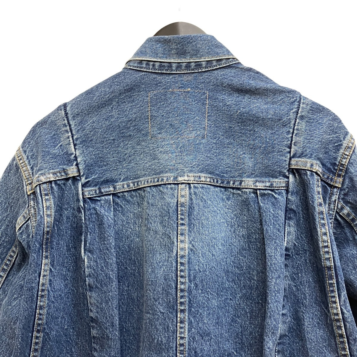 LEVI’S×sacai 25SS ダブルネームドッキングデニムジャケット 25-03708M 古着・中古-4枚目のアイテム画像