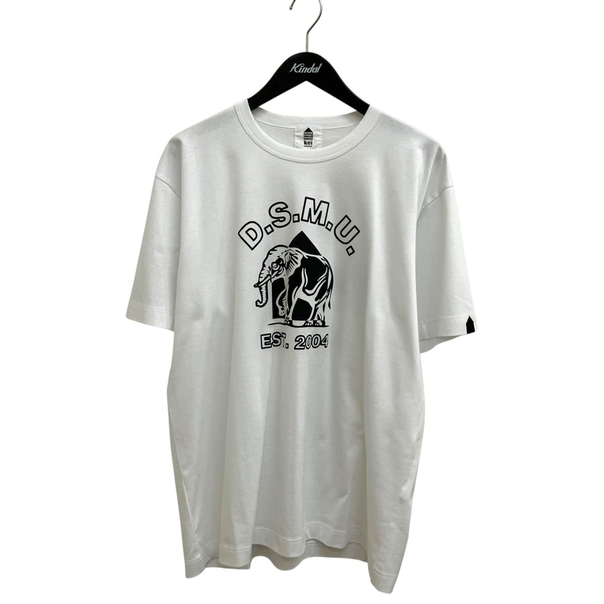 noir kei ninomiya×DOVER STREET MARKET SS T-SHIRT ”D．S．M．U” COTTON PONTE半袖カットソーDSM01 古着・中古-1枚目のアイテム画像