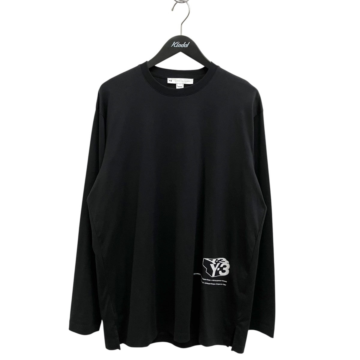 Y-3 ロングスリーブTシャツ16C001 古着・中古-1枚目のアイテム画像