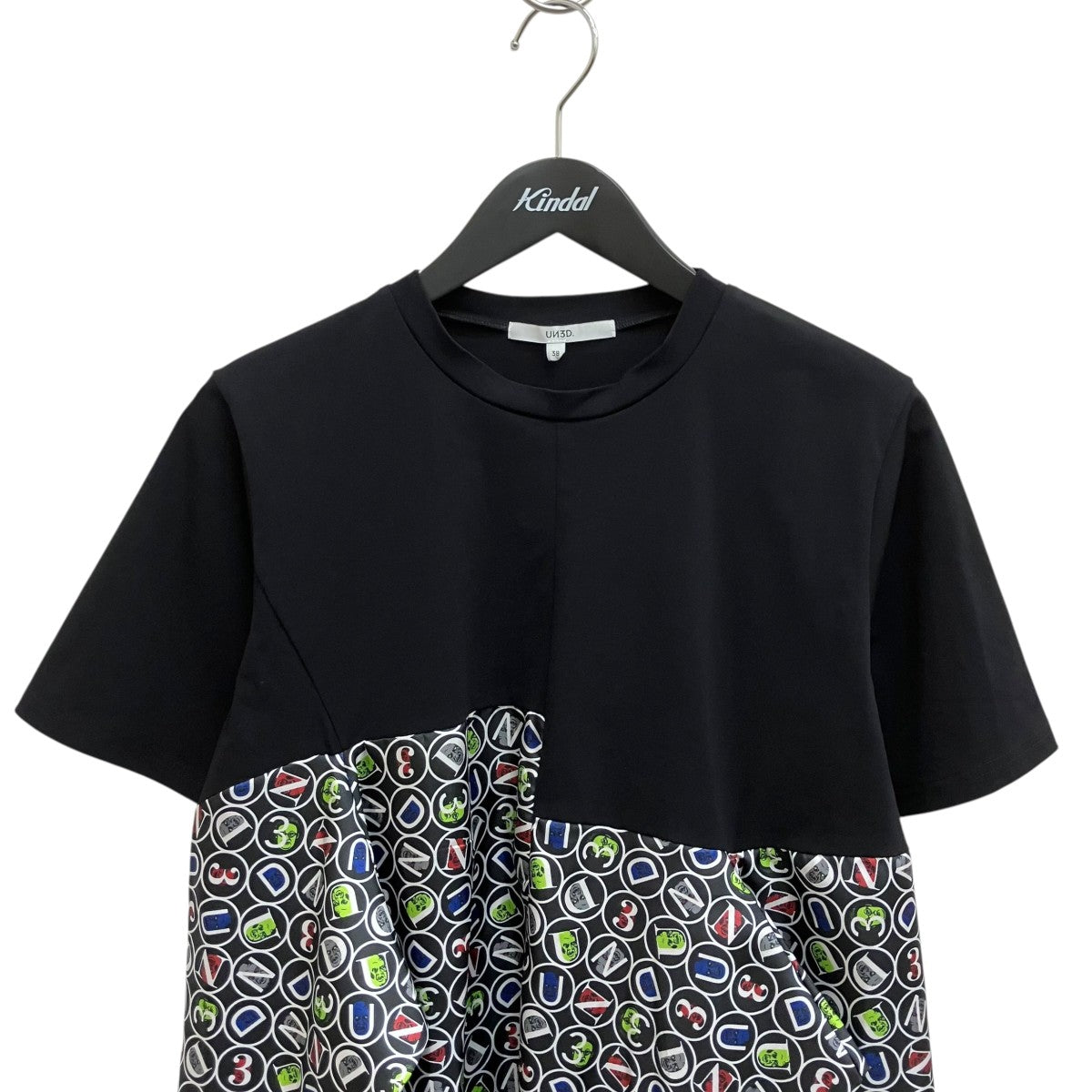 ×COOKIE! TUCK GATHER DOCKING T-SH半袖Tシャツ522432709101-01