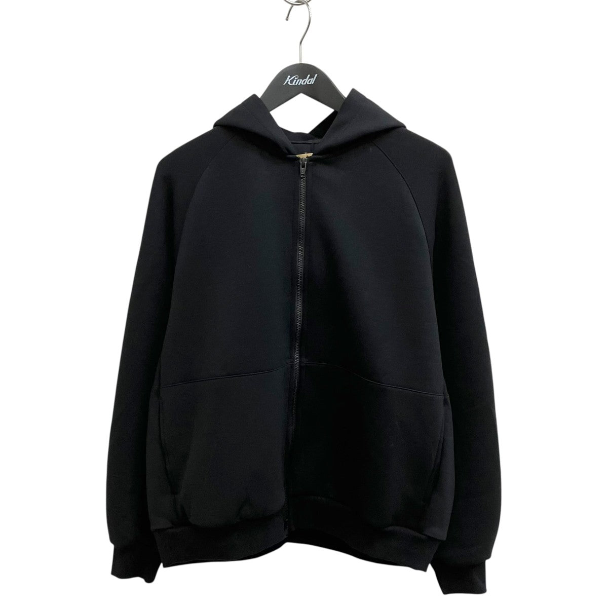 DOUBLE AIR KNIT ZIP UP HOODIEジップパーカーLM-C-218