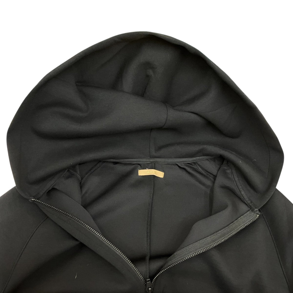 DOUBLE AIR KNIT ZIP UP HOODIEジップパーカーLM-C-218