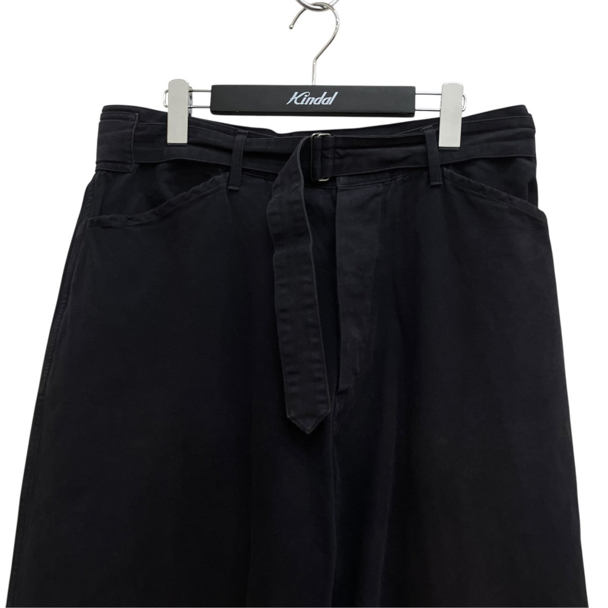 製品染めベルテッドパンツ W03-03014