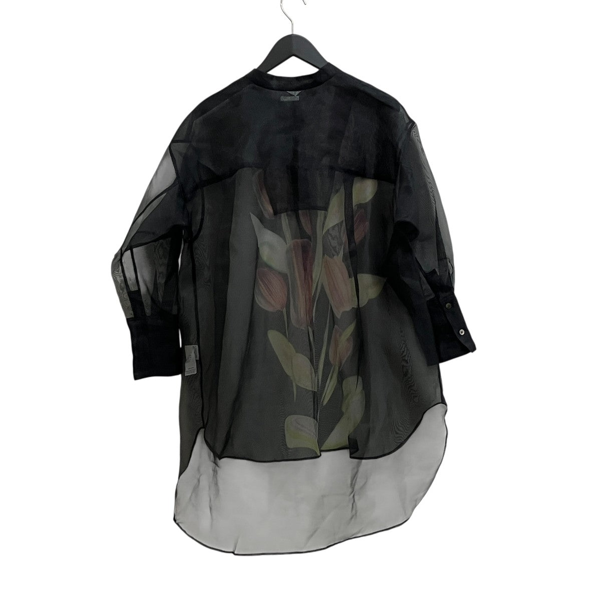 Printed Sheer PulloverブラウスTLM41FJ007