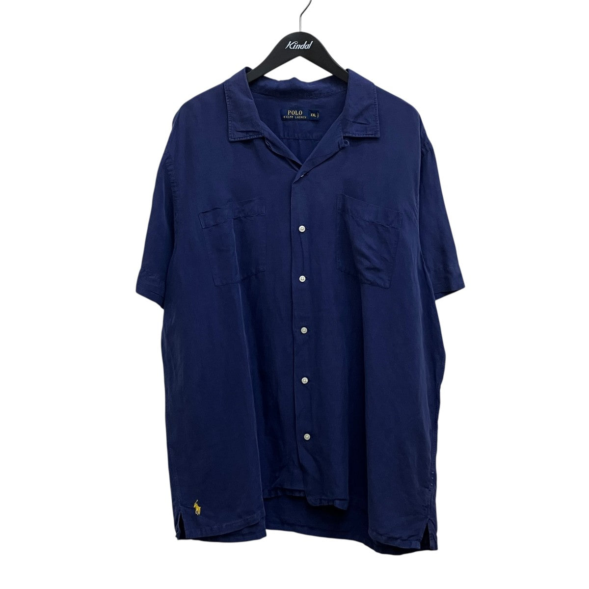 POLO RALPH LAUREN リネン混シャツ 古着・中古-1枚目のアイテム画像