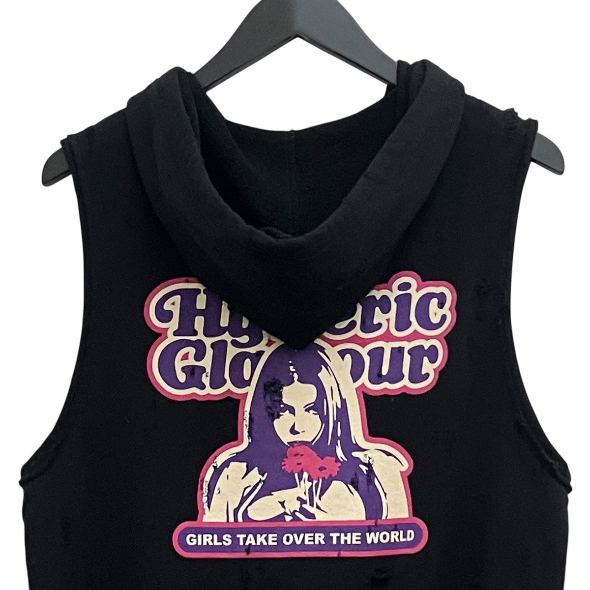 Hysteric Glamour GIRLS TAKE OVERジップベスト01251CF04 古着・中古-4枚目のアイテム画像