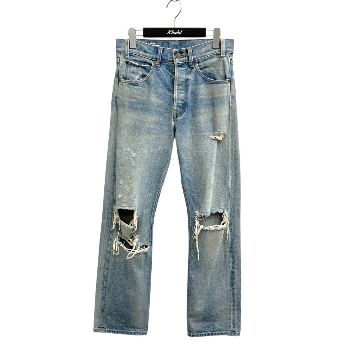 CELINE by Hedi Slimane クラッシュ加工 デニム パンツ N574 033S 08WT 古着・中古-1枚目のアイテム画像