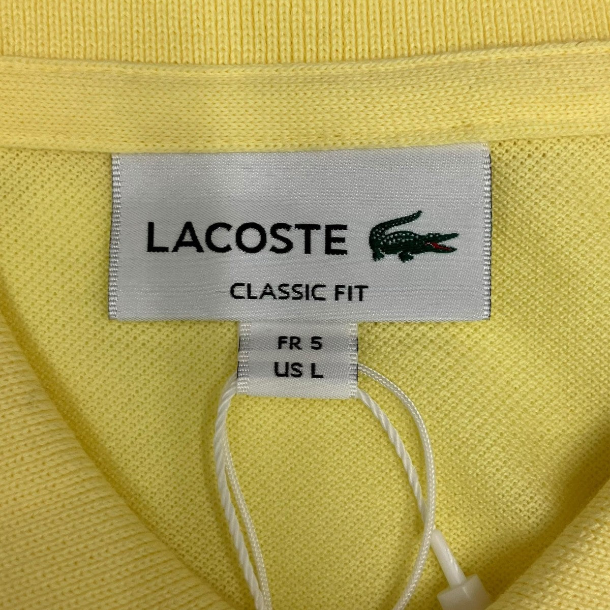 LACOSTE 半袖ポロシャツL1212LJ 古着・中古-6枚目のアイテム画像