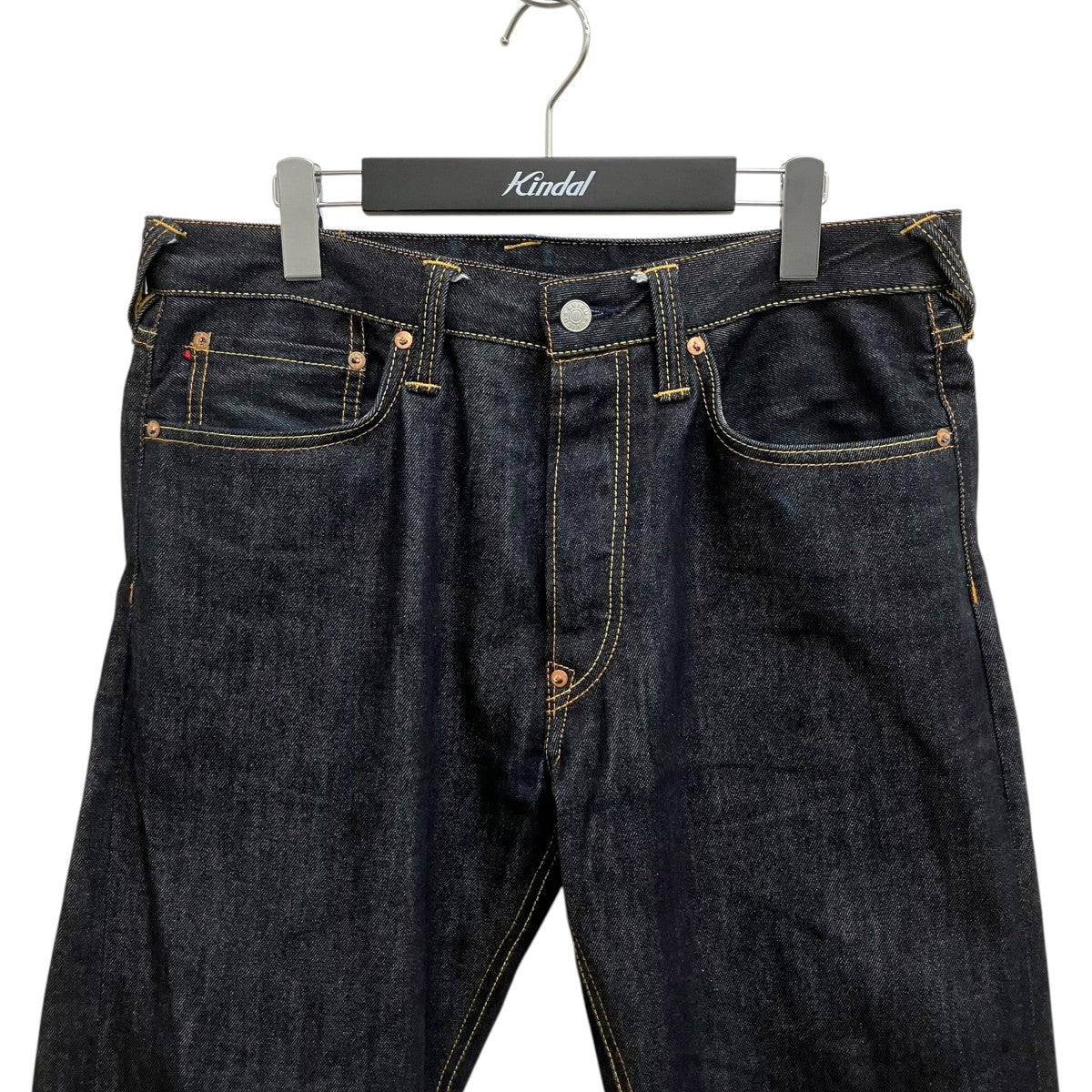 EVISU ダイコックプリントバギージーンズビックカモメペイントデニムパンツlot.2000 古着・中古-3枚目のアイテム画像