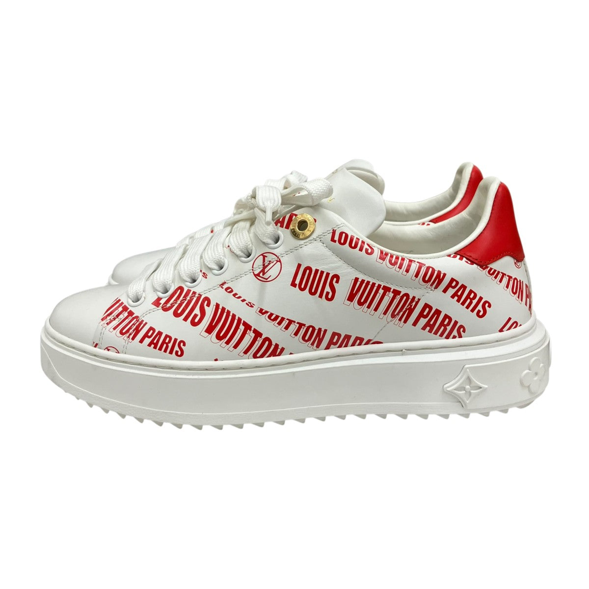 LOUIS VUITTON TIME OUT LINE SNEAKERSスニーカー 古着・中古-3枚目のアイテム画像