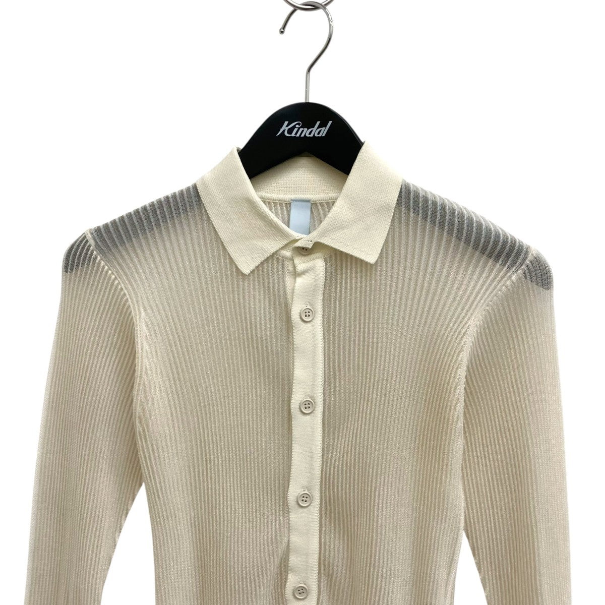 HYPHA LUCENT GLITTER SHIRT CARDIGANシャツカーディガンCF010KE216JP00
