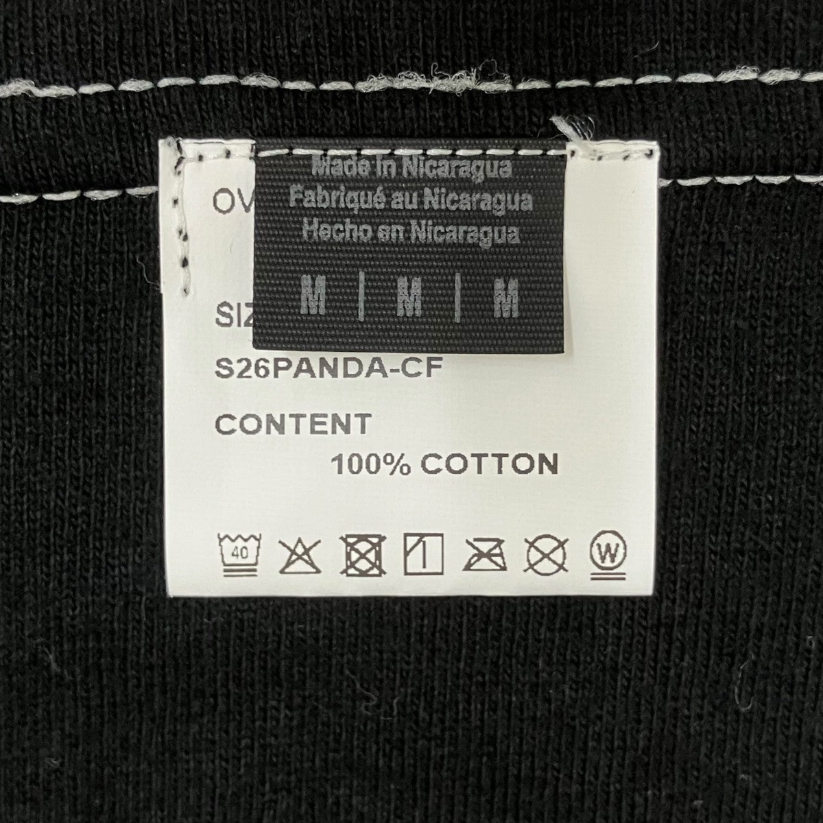 半袖TシャツS26PANDA-CF