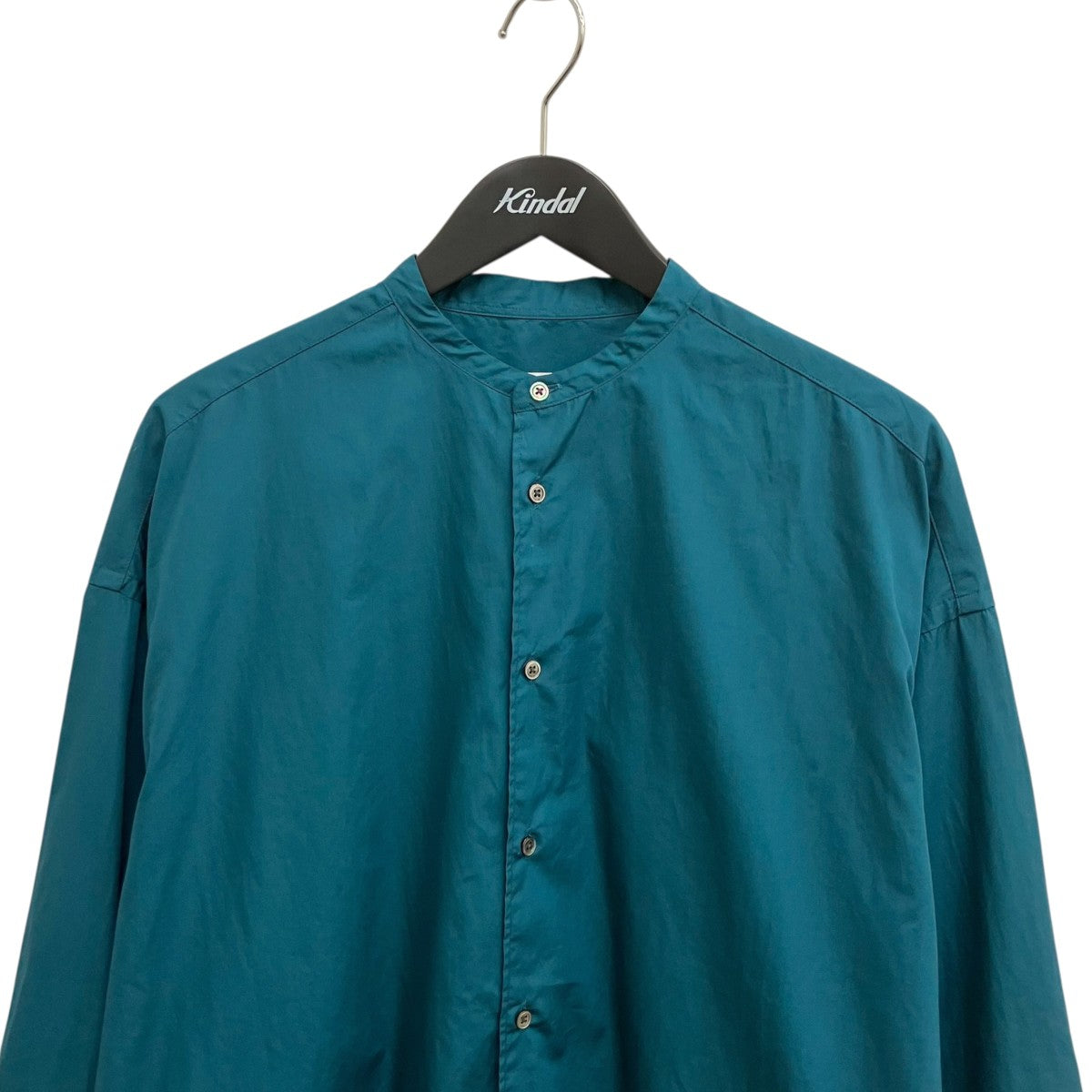 23AWBroad L S Oversized Band Collar Shirt長袖シャツGL233-50007C