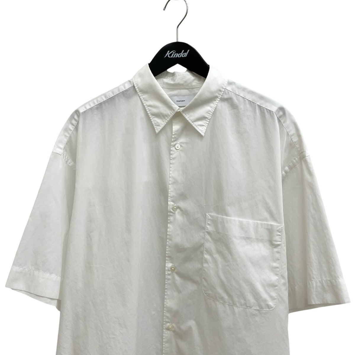 Broad S S Oversized Regular Collar Shirt半袖シャツGM231-50082B