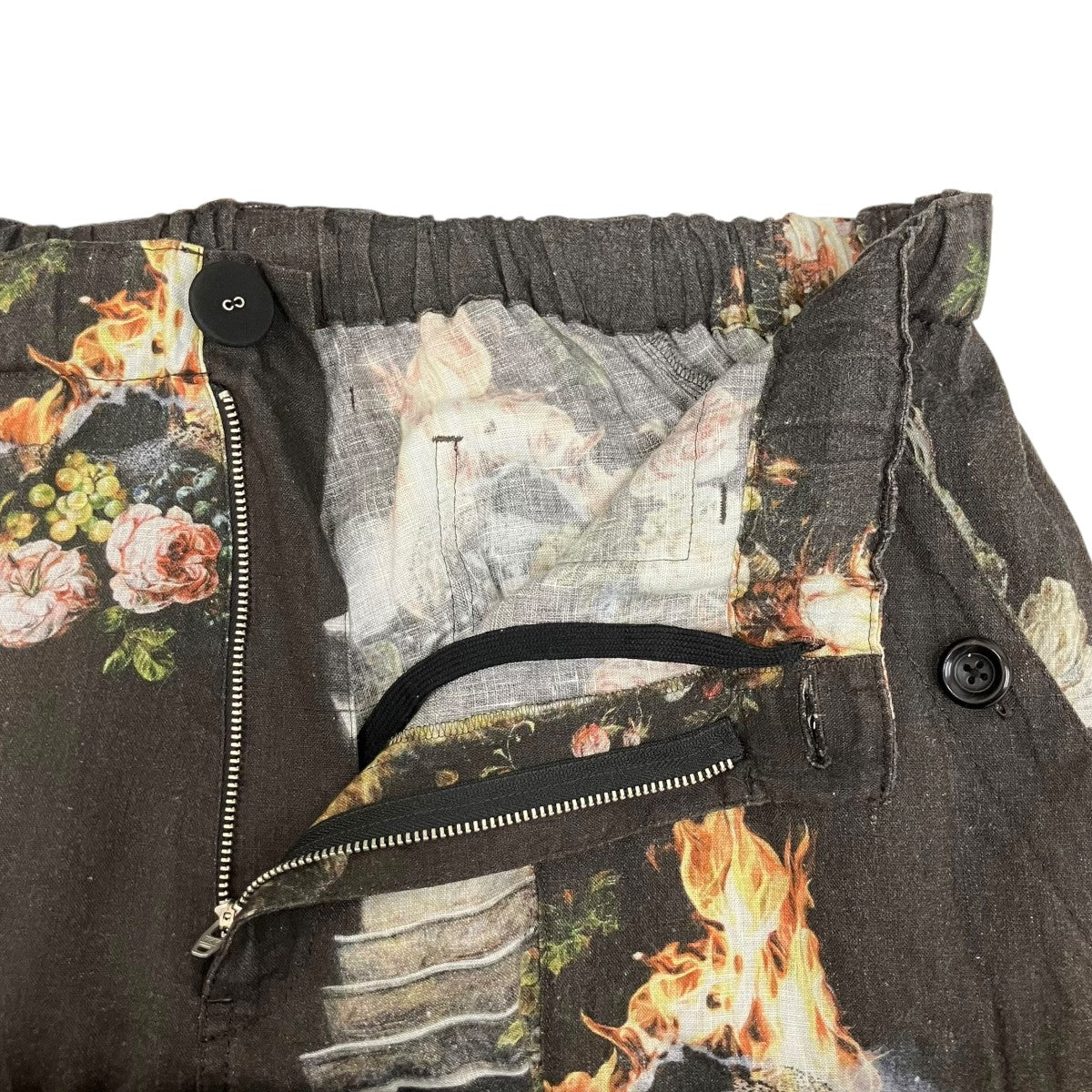 UNDERCOVER 26SSFLOWER PANT花柄パンツUC1F4511-3 古着・中古-6枚目のアイテム画像