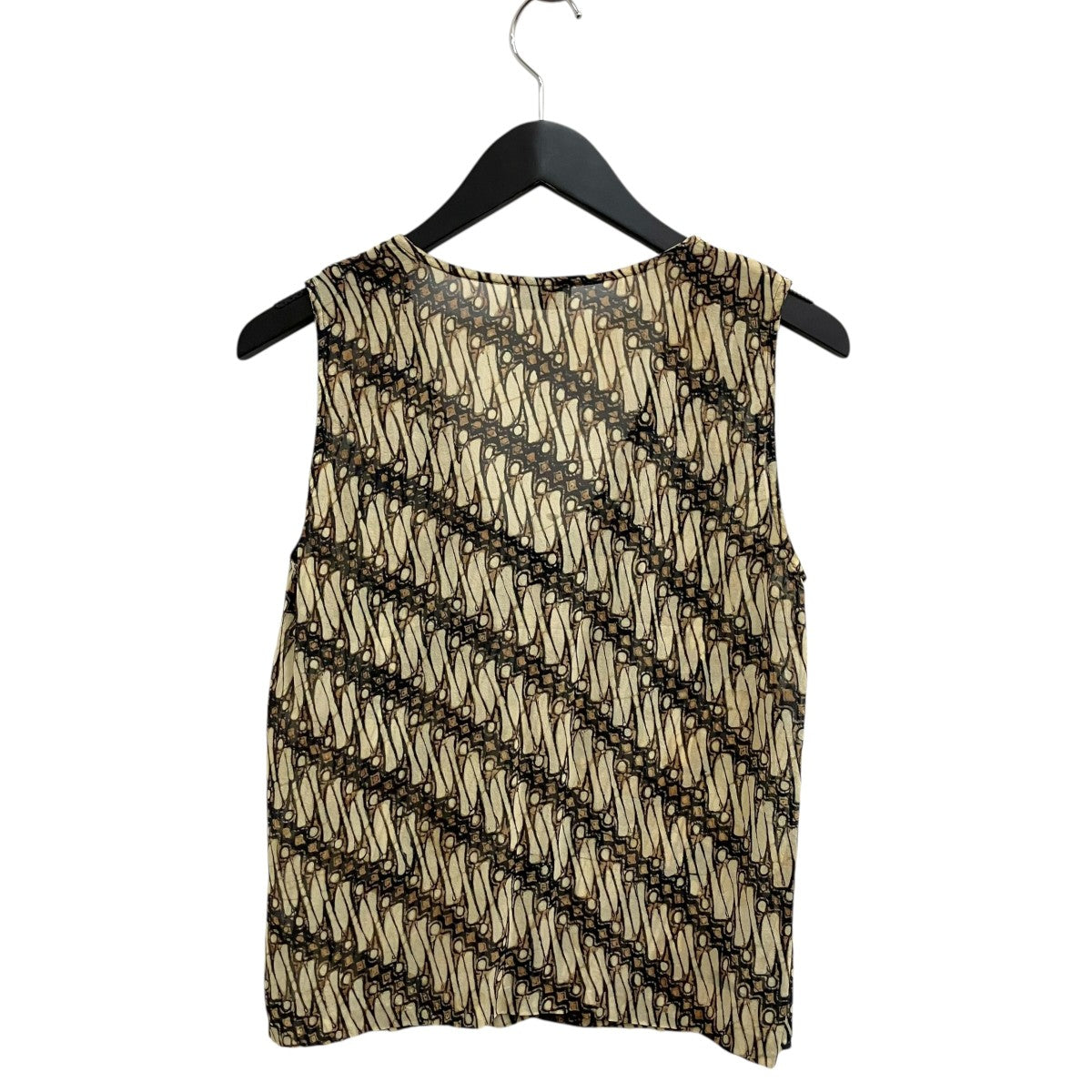 DRIES VAN NOTEN ノースリーブカットソー 古着・中古-2枚目のアイテム画像