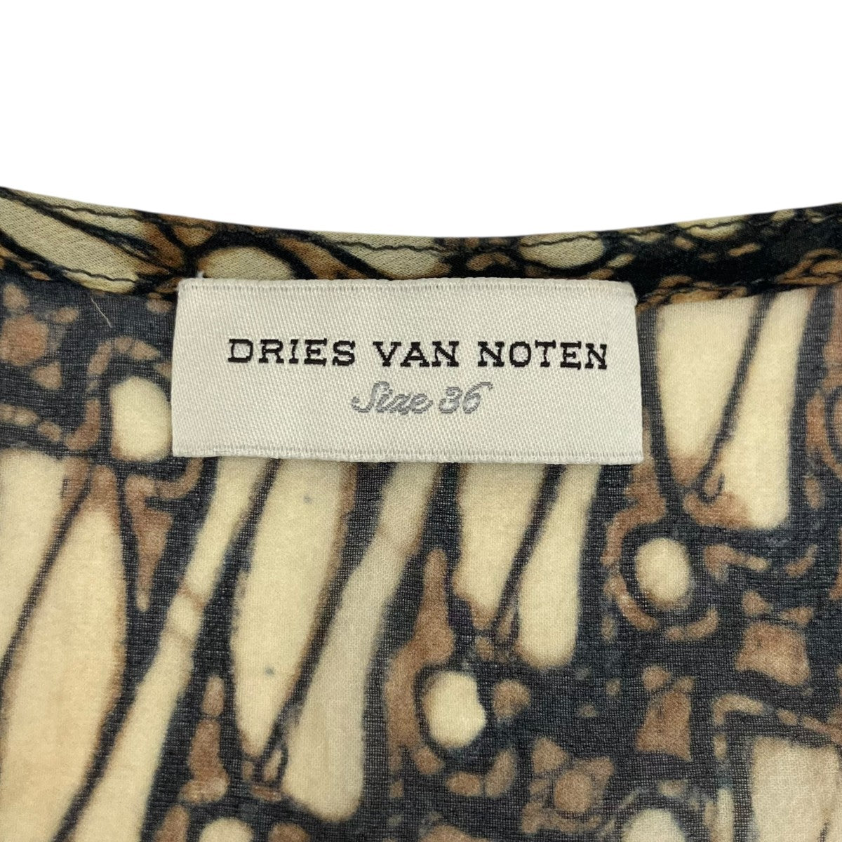 DRIES VAN NOTEN ノースリーブカットソー 古着・中古-5枚目のアイテム画像