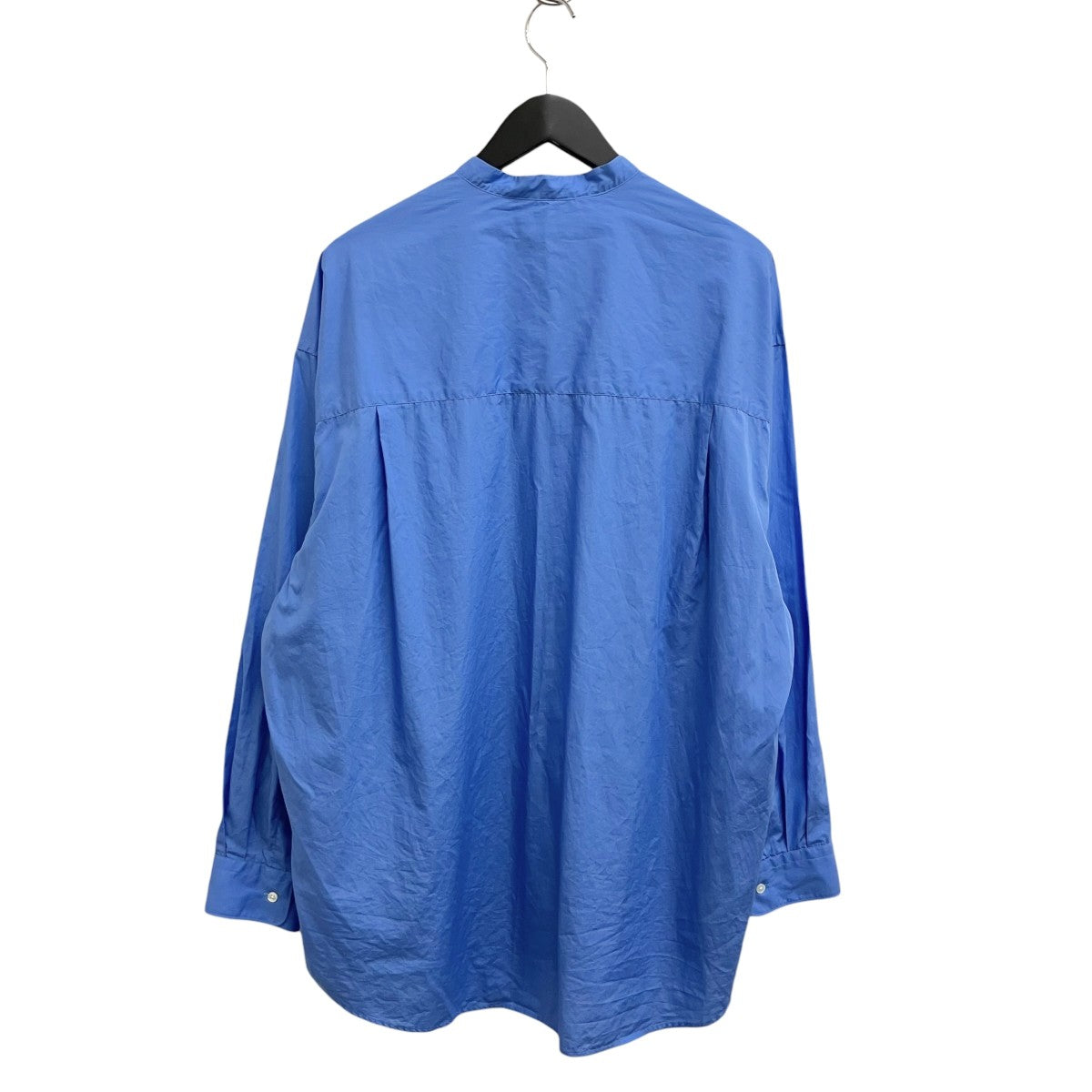 Broad L S Oversized Band Collar ShirtバンドカラーシャツGM261-50002B