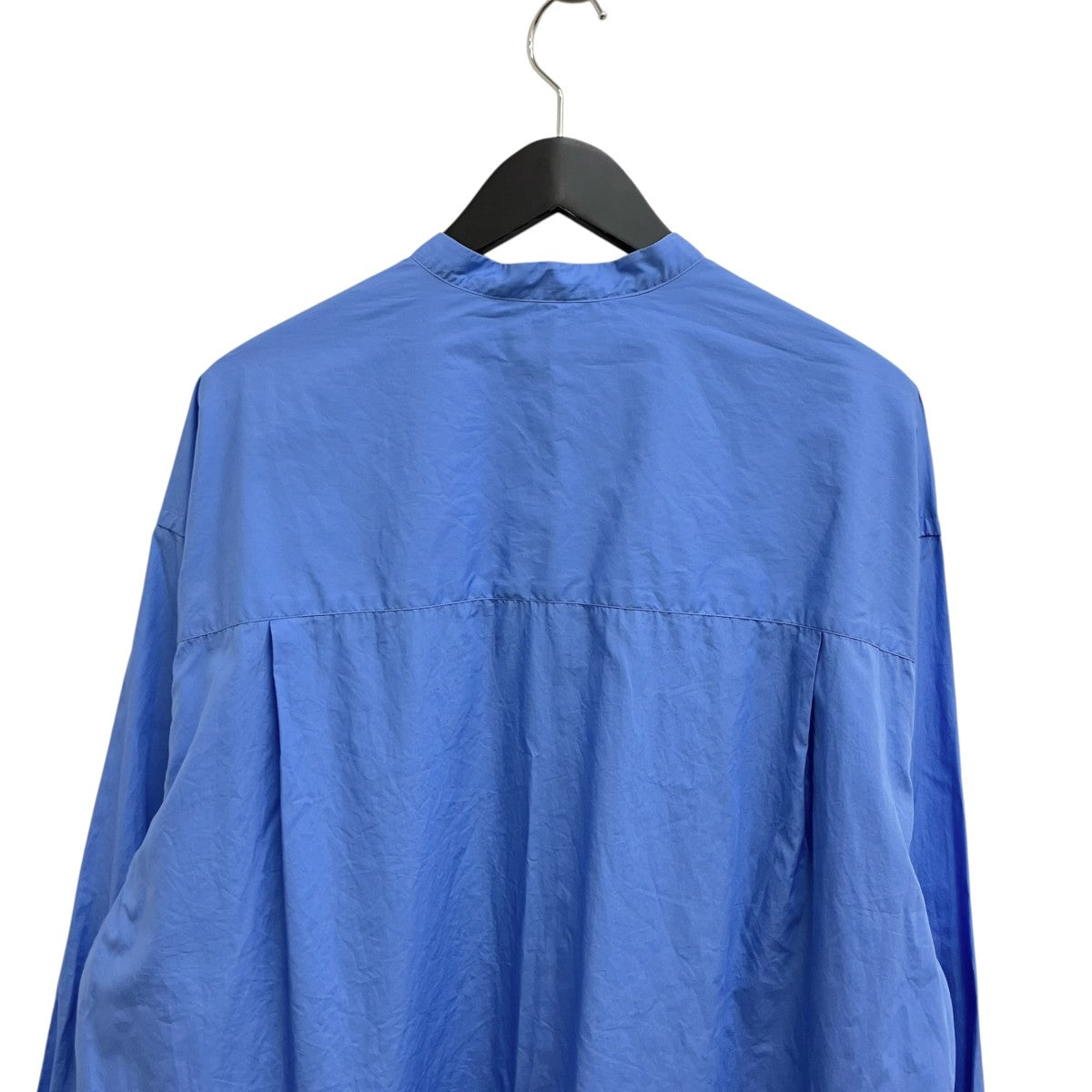 Broad L S Oversized Band Collar ShirtバンドカラーシャツGM261-50002B