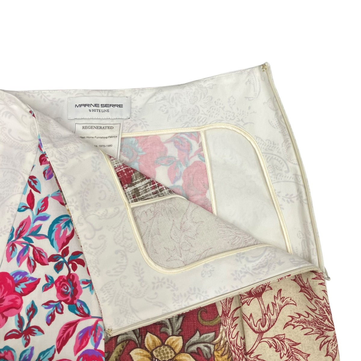 Home Furnishing Fabricパッチワークスカート
