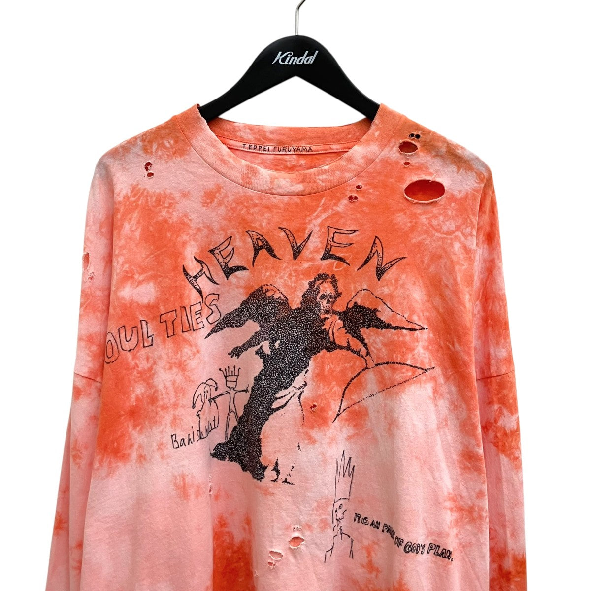 BLEACH CRASH SLEEVE TEEタイダイ長袖Tシャツ