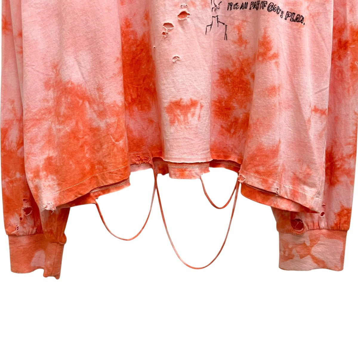 BLEACH CRASH SLEEVE TEEタイダイ長袖Tシャツ