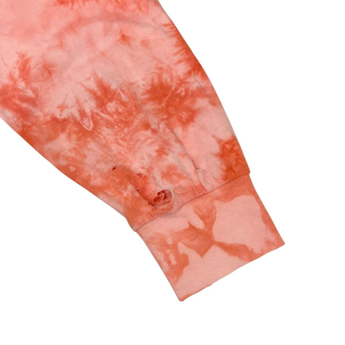 BLEACH CRASH SLEEVE TEEタイダイ長袖Tシャツ