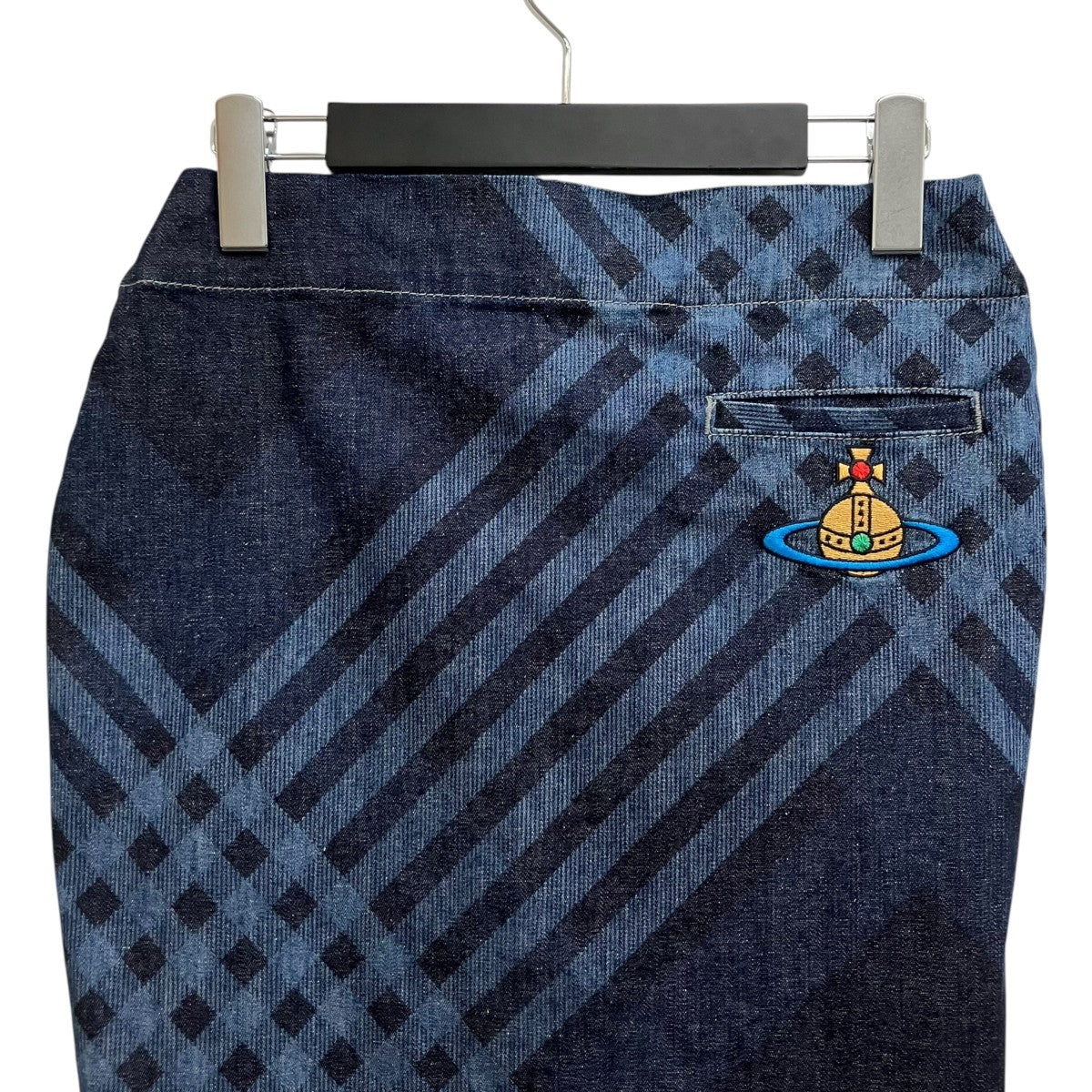 Vivienne Westwood(ヴィヴィアンウエストウッド) PLEAT SKIRTデニム