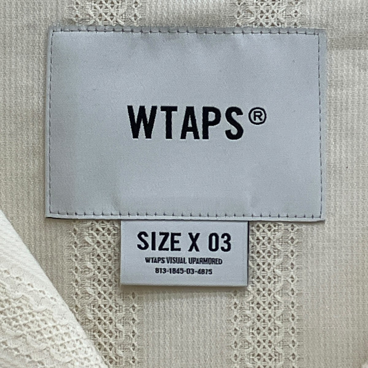26SSFRIO 02   SS   COTTON． LENO CLOTH． TEXTILEオープンカラーシャツEX52-CWDT-SHM07