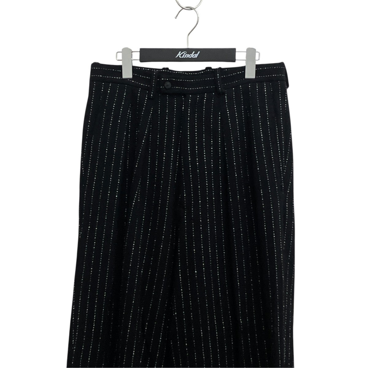 TUCKED BAGGY PANTSスラックス242204BKM