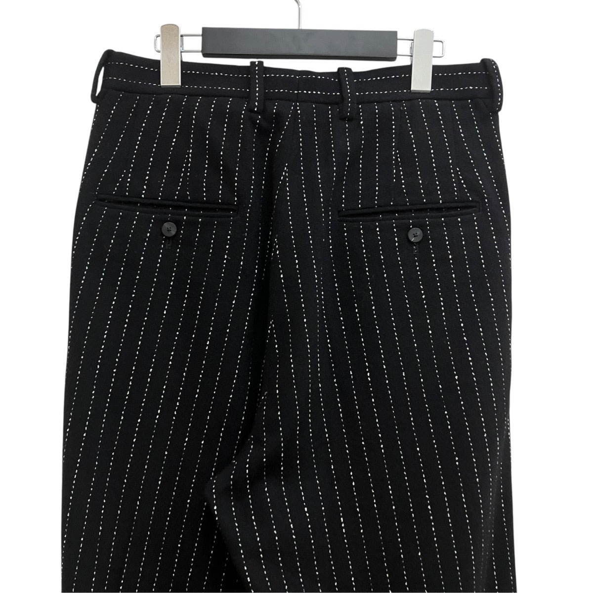 TUCKED BAGGY PANTSスラックス242204BKM