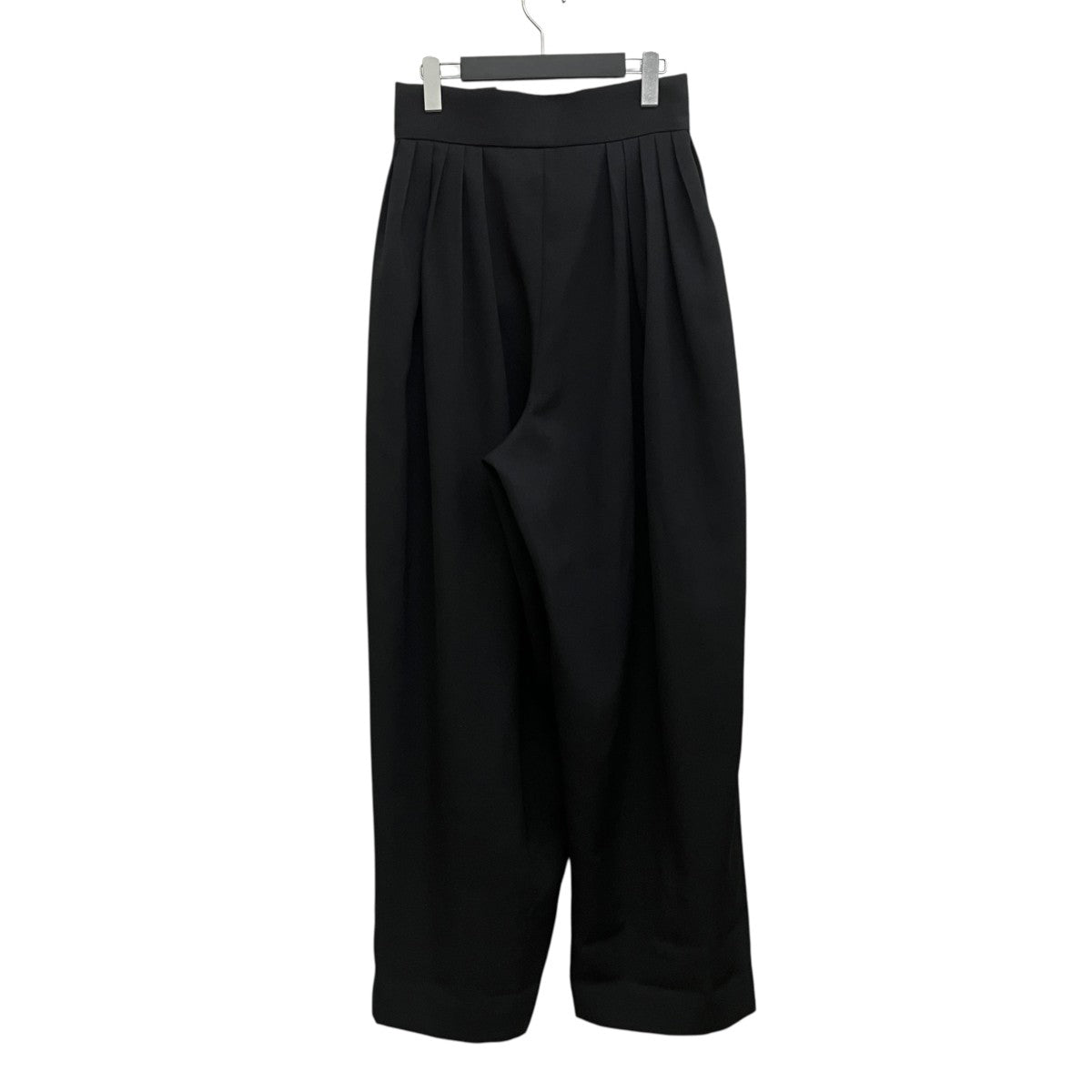 KIERNAN TUCKED WOOL WORKER TROUSERS／HM24W816-DOV08