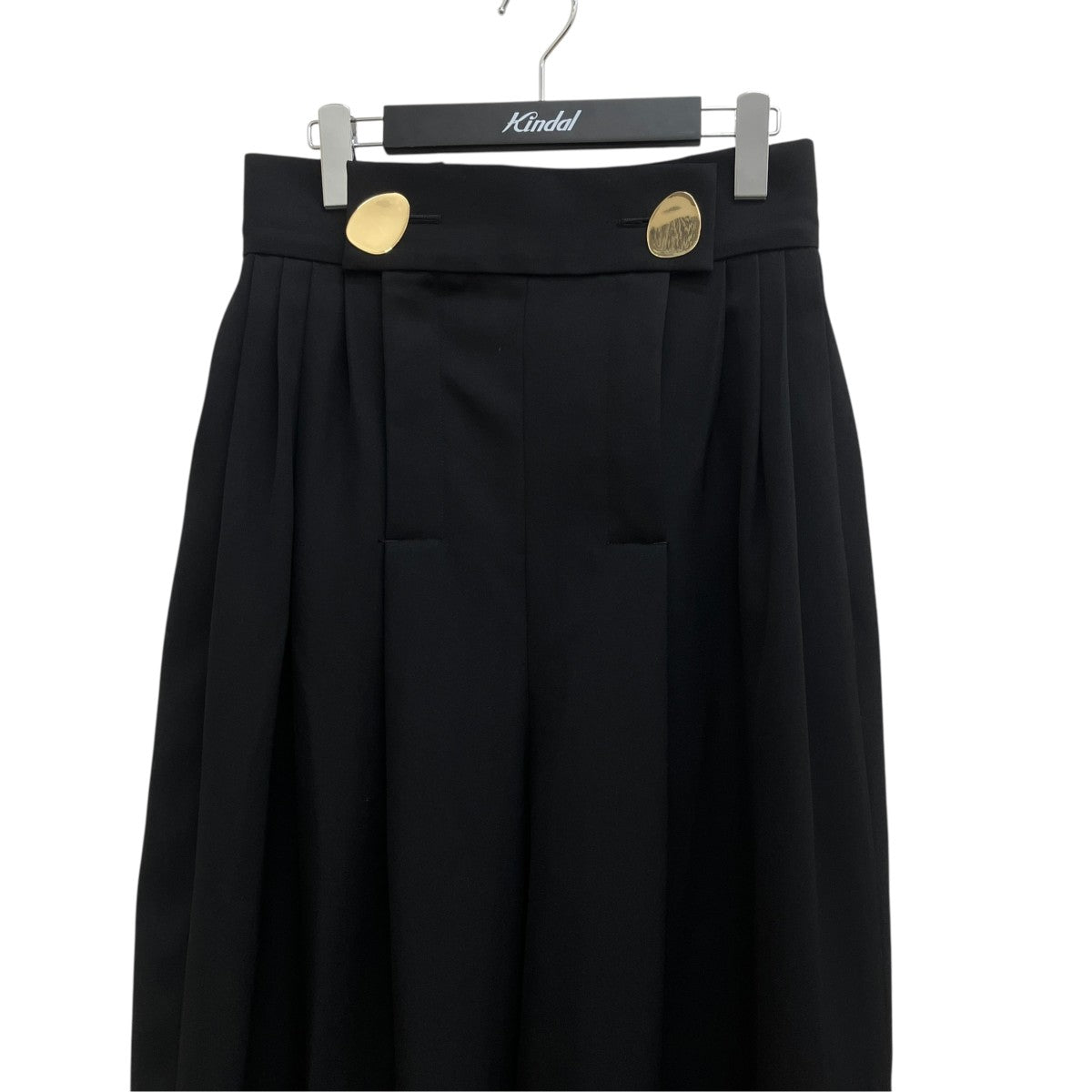KIERNAN TUCKED WOOL WORKER TROUSERS／HM24W816-DOV08