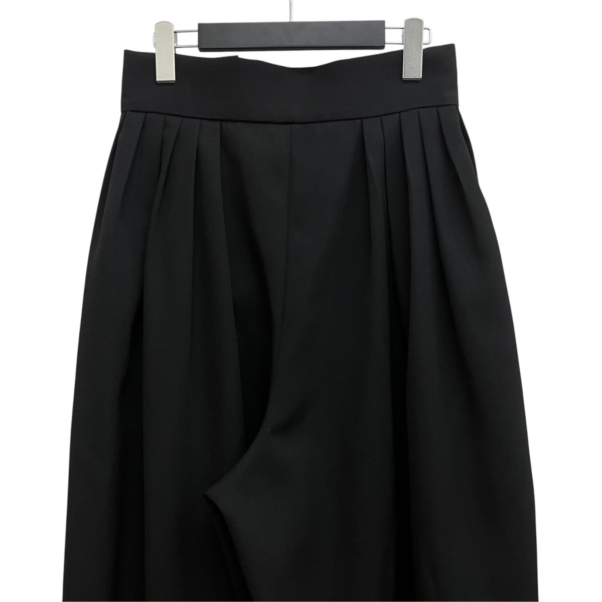 KIERNAN TUCKED WOOL WORKER TROUSERS／HM24W816-DOV08