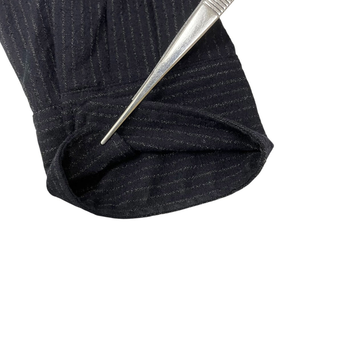 ULTERIOR 25SSSILK WOOL STRIPED OX O C SHIRT長袖シャツULSH56-KA188-A 古着・中古-5枚目のアイテム画像