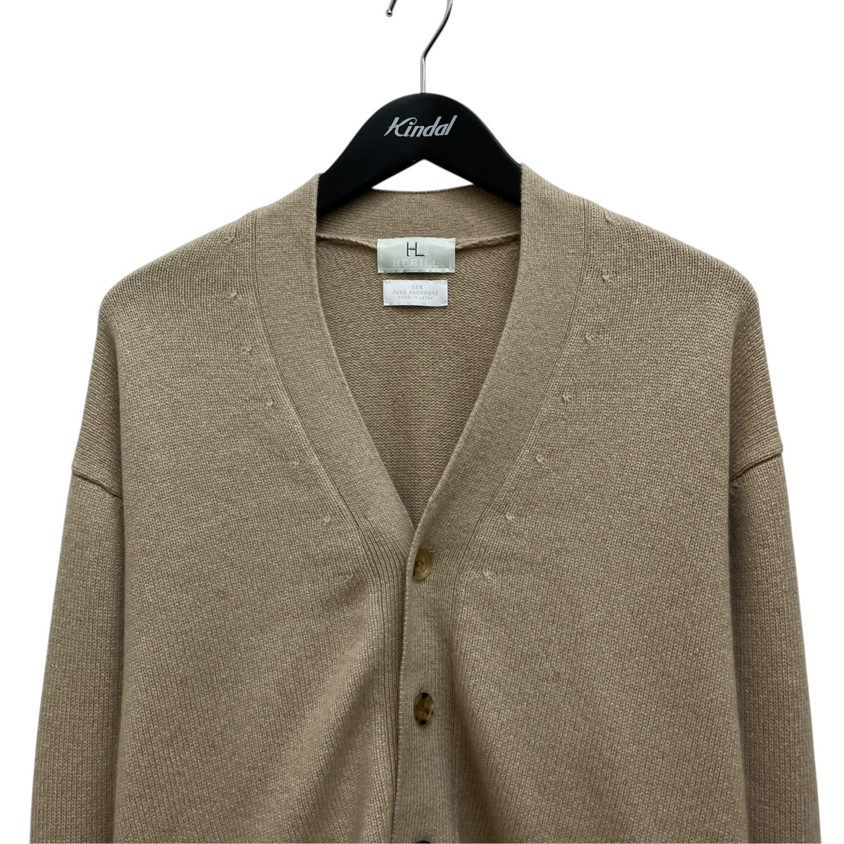 HERILL Goldencash Shawl Cardigan 21080HL80103 古着・中古-3枚目のアイテム画像