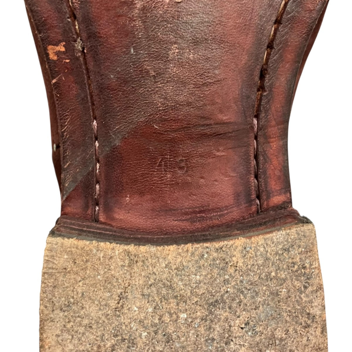 HORSE BUTT BACKZIP SHORT BOOTSバックジップブーツ