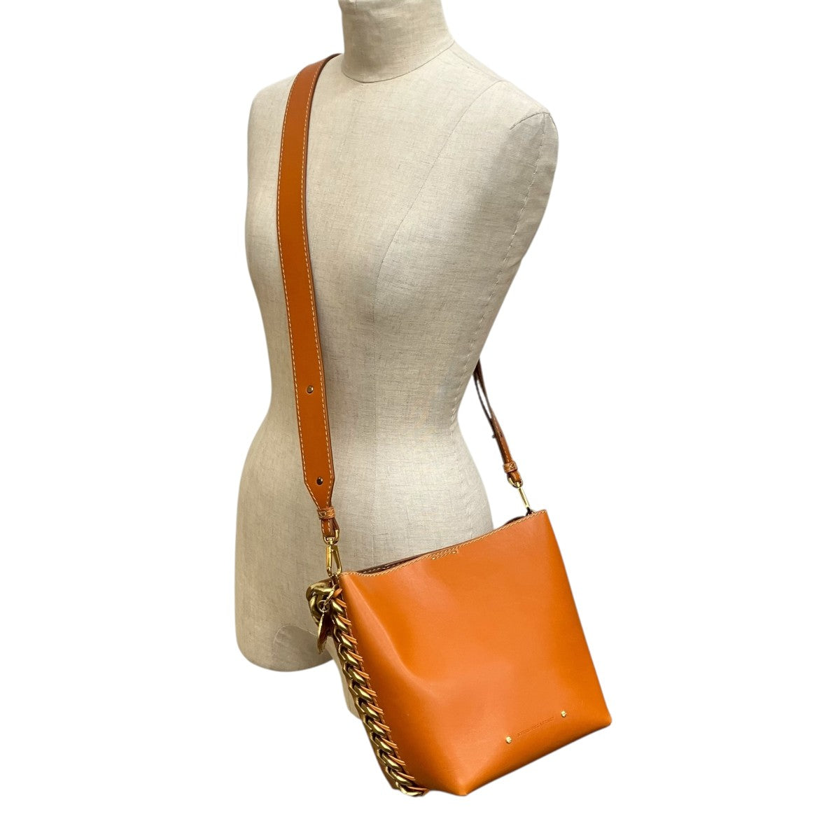 STELLA McCARTNEY Frayme Tote Bag2WAYショルダーバッグ7B0033 WP0197 古着・中古-2枚目のアイテム画像