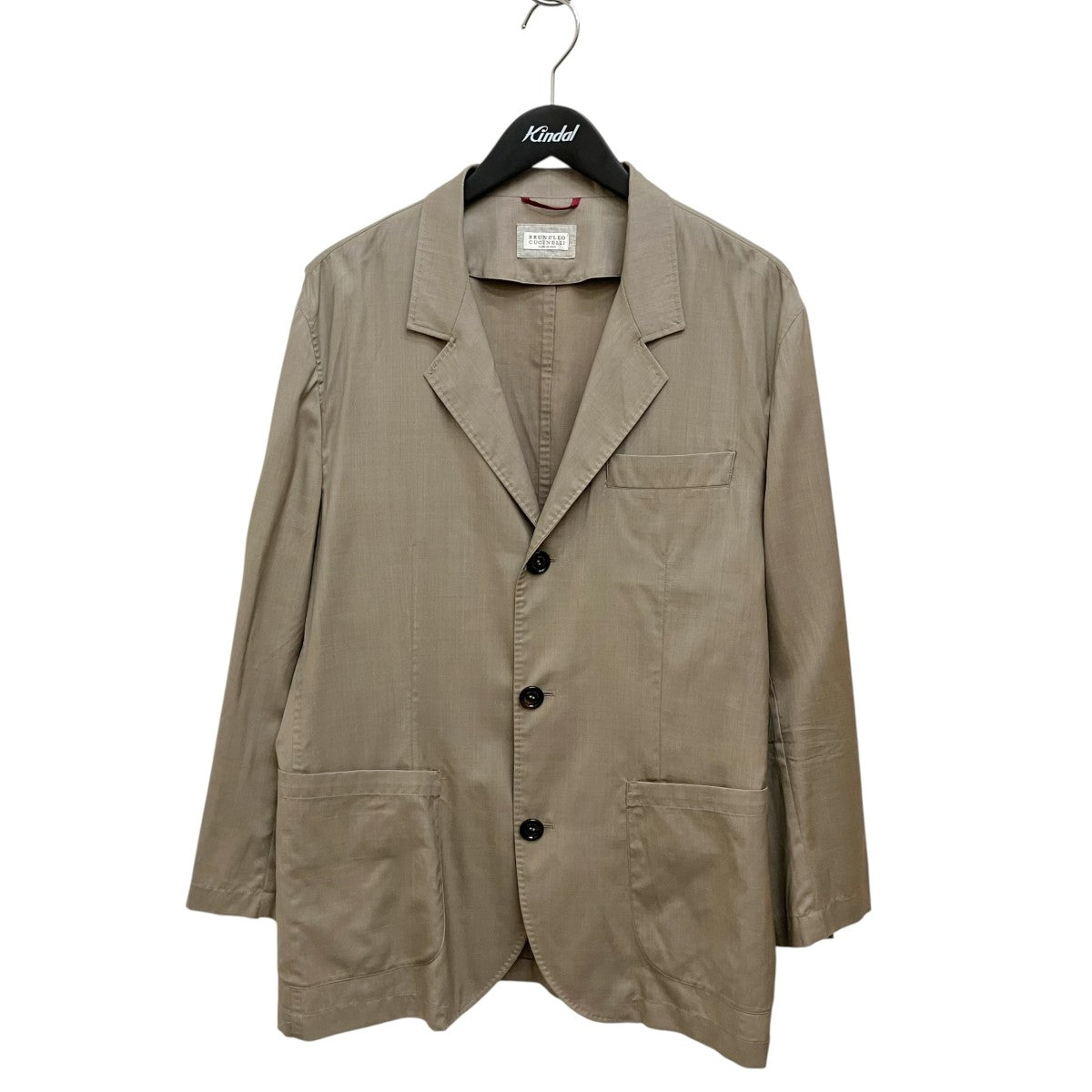 BRUNELLO CUCINELLI ウールシルクテーラードジャケット 古着・中古-1枚目のアイテム画像