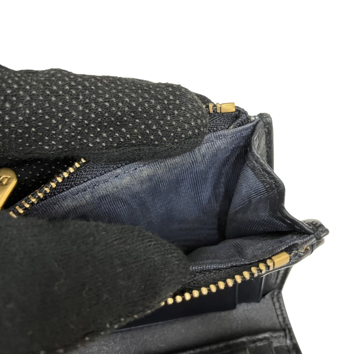 Christian Dior オブリーク ジャガードサドルロータス ウォレット三つ折り財布41-MA0252 古着・中古-8枚目のアイテム画像