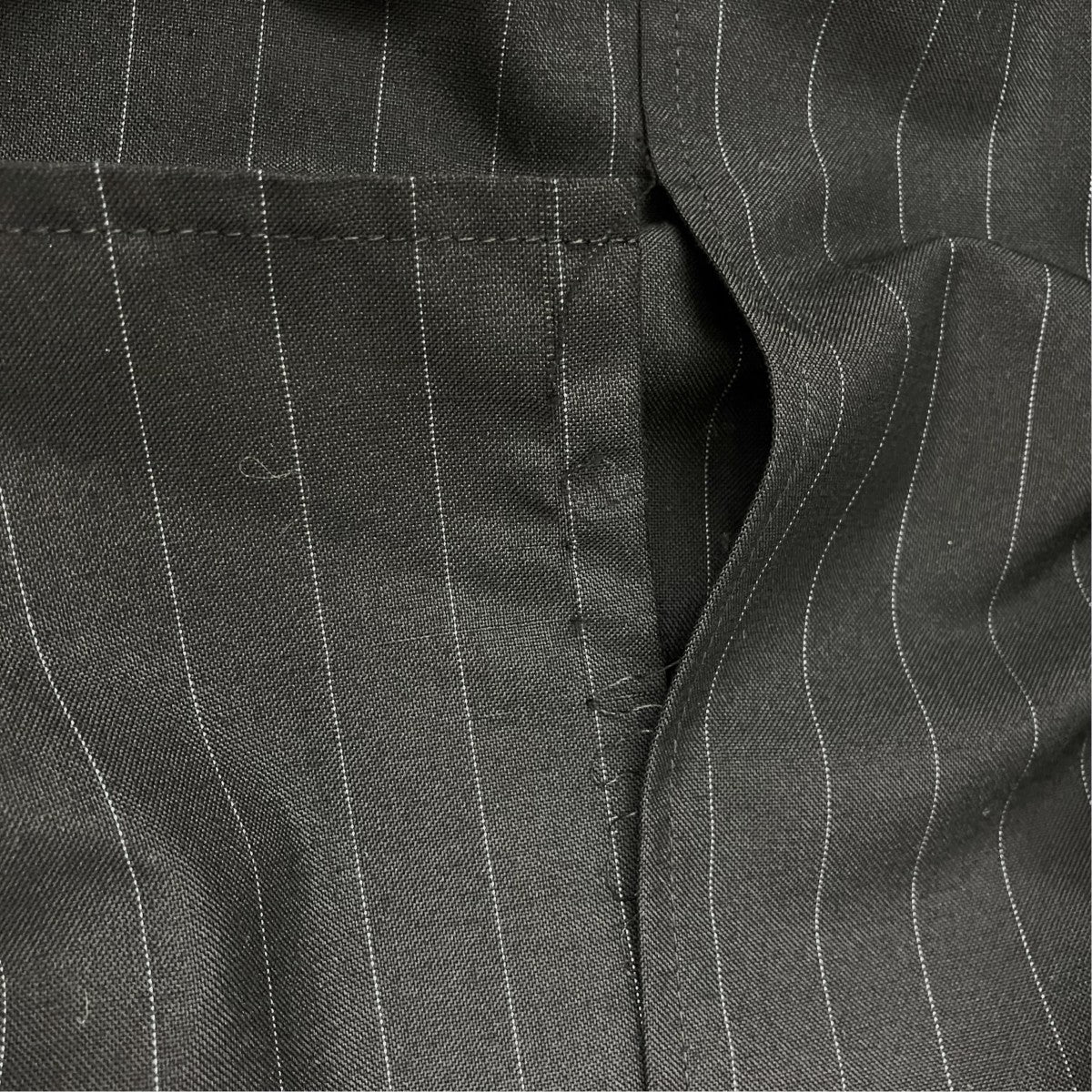 26SST W POPLIN PINSTRIPE UNCONSTRUCTED JACKETテーラードジャケット2126-305