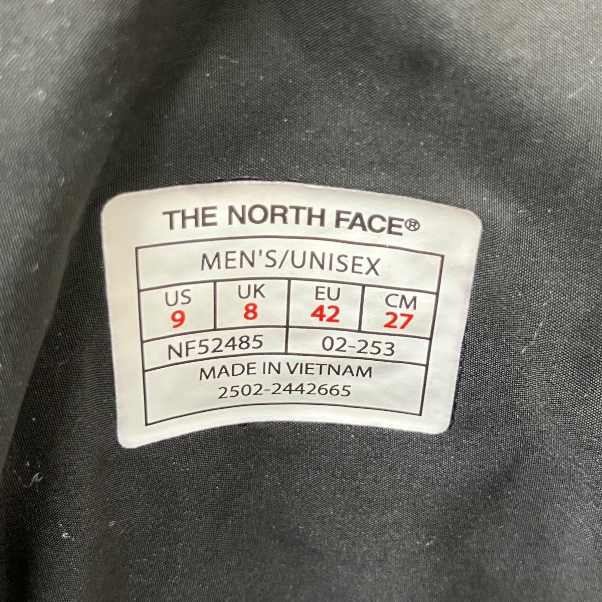 Nuptse WP LOGO SHORT ARCTICブーツNF52485