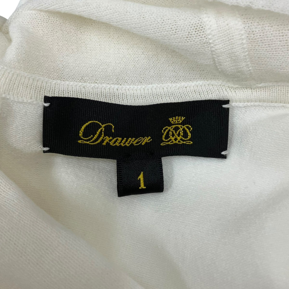 Drawer M．SUMMER ロングボウタイショートスリーブニット 6518-1-000006 古着・中古-5枚目のアイテム画像