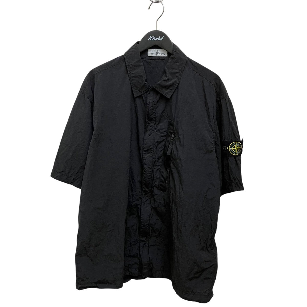 STONE ISLAND 26SSNYLON METAL IN ECONYL半袖シャツL1S151200028S0019 古着・中古-1枚目のアイテム画像
