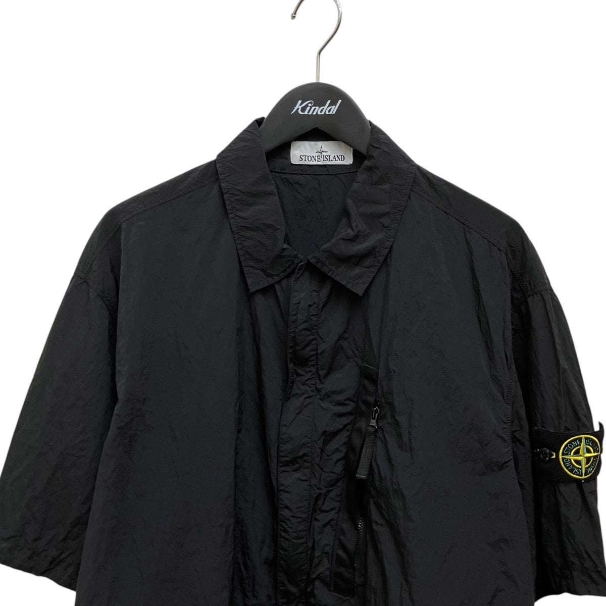 STONE ISLAND 26SSNYLON METAL IN ECONYL半袖シャツL1S151200028S0019 古着・中古-3枚目のアイテム画像